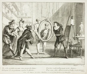 Plaat uit Livre de Scènes Comiques