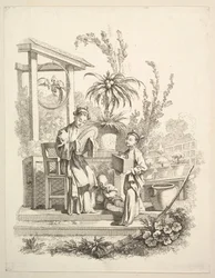 De Toilette, ca. 1742