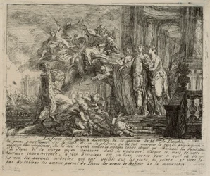 Allegorie op het herstel van de Dauphin