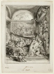De dood van Germanicus, uit het Spectacle de l