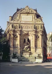 De Fontaine Saint-Michel, 1860