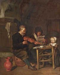 Nederlands: Soo de oude songen, soo piepen de jongen Zoals de ouderen zingen, zo pijpen de jongeren