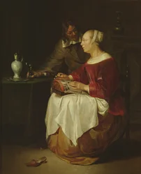 De kantwerkster