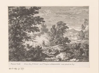 Christus in de hof van Getsemane (Landschappen met Bijbelse voorstellingen)