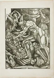 De werken van Hercules: Hercules en Cacus