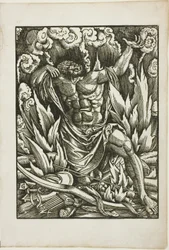 De Werken van Hercules: Hercules op de Brandstapel