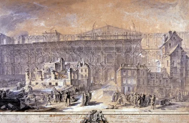 Bouw van het Louvre, Parijs