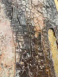 Verweerde metallic textuur