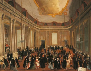 Italië, Venetië, De foyer