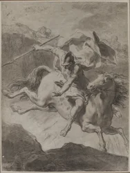 De dood van Marcus Curtius