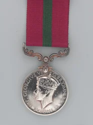 Medaille voor Lange Dienst en Goed Gedrag, Regimentssergeant-majoor Hassan Jabir, The King
