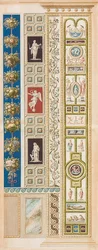 Pilaster Loggia XIII (versiering met landschappen en jachtstukken)