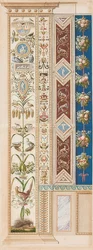 Pilaster Loggia XI (versiering met stekelvarken)