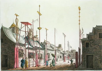 Grote Muren van Peking, illustratie uit 