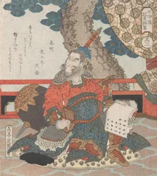 Chinese Generaal Tijger uit het Verhaal Suikoden