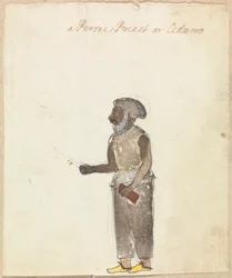 Een Parsee priester of Adam