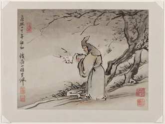 Vingerverf, uit een album van tien