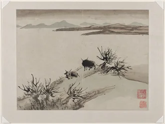 Vingerverf, uit een album van tien