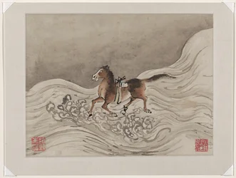 Vingerverf, uit een album van tien