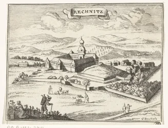 Gezicht op Rechnitz