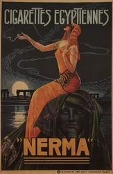 Egyptische sigaretten Nerma, 1924