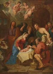 De aanbidding van de herders, ca. 1640-1650 (olieverf op doek)