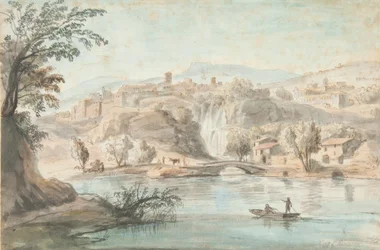 Landschap bij Tivoli