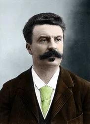 Guy de Maupassant (1850-1893), Frans schrijver, door Nadar