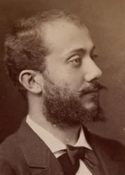 Portret van de componist Alexandre Luigini 1850-1906, 1900