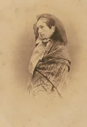 Portret van de operazangeres Rosine Stoltz 1815-1903, 1855-1859