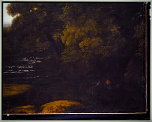 Italiaans Landschap (detail)