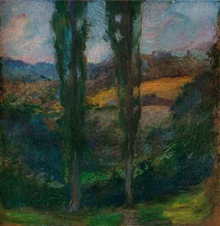 Les Peupliers Normandie, ca. 1905