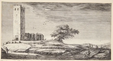 De oude kerk bij Muiderberg