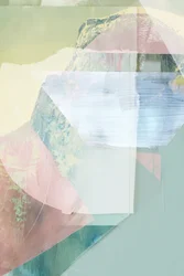 Zacht abstract landschap