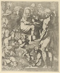 De geboorte, ca. 1544-48
