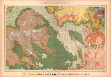 Geologische en geografische atlas van Colorado en delen van aangrenzend gebied
