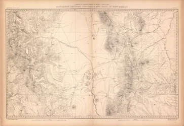 Geologische en geografische atlas van Colorado en delen van aangrenzend gebied