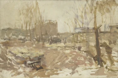 Bouwterrein aan de De Clercqstraat