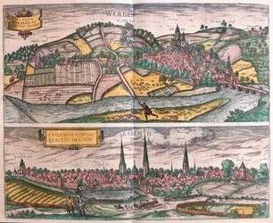 Essen en Werden, Duitsland - in 