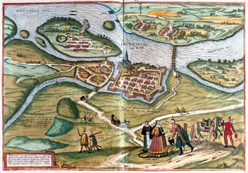 Gyor, Hongarije - in 