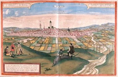 Sankt Polten, Oostenrijk - in 