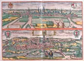 Soest, Warburg, Duitsland - in 