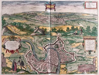 Verona, Italië - in 