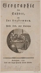 Titelblad met Vignet voor "Geographie voor Iedereen"