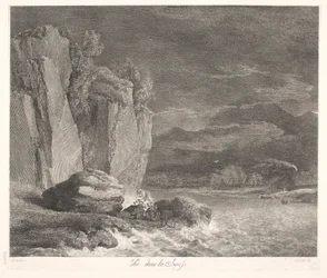 "Uitzicht in Zwitserland"