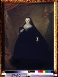 Portret van Elisabeth Petrovna, keizerin van Rusland