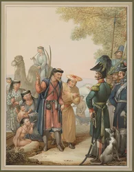 Kozakken en Kalmukken