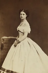 Portret van prinses Dagmar van Denemarken 1847-1928, 1866