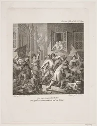 Illustratie voor Holbergs Komedies