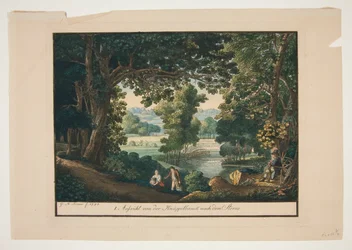 Uitzicht vanaf de Knueppelbanck naar de Sterne